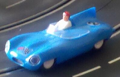 1955 Jaguar type D - Battery operated Set car